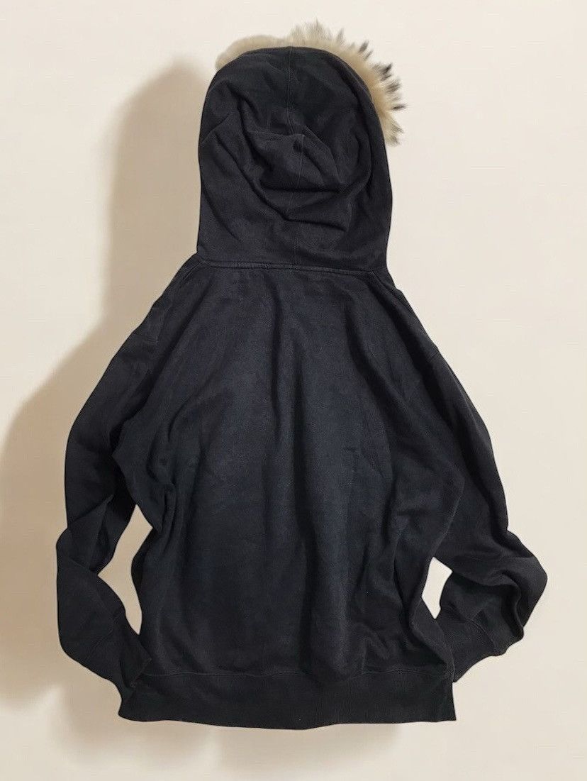 If Six Was Nine 2000s Rare Poem Faux Fur Zip Up Hoodie Size US L / EU 52-54 / 3 - 3 Thumbnail
