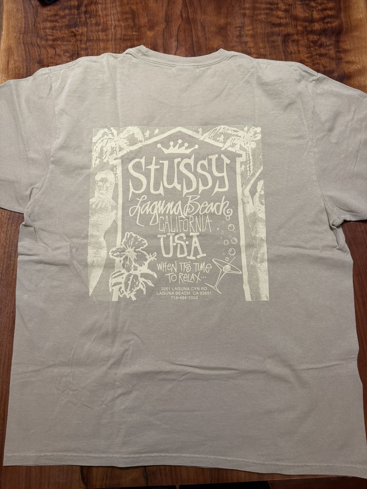 Stussy Stussy tee in L (worn once) Size US L / EU 52-54 / 3 - 3 Thumbnail