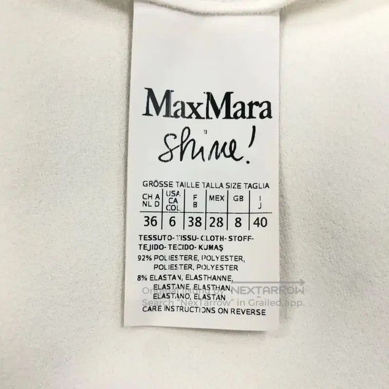 Max Mara MaxMara Elegant White Dress for Women . Size M / US 6-8 / IT 42-44 - 4 Thumbnail