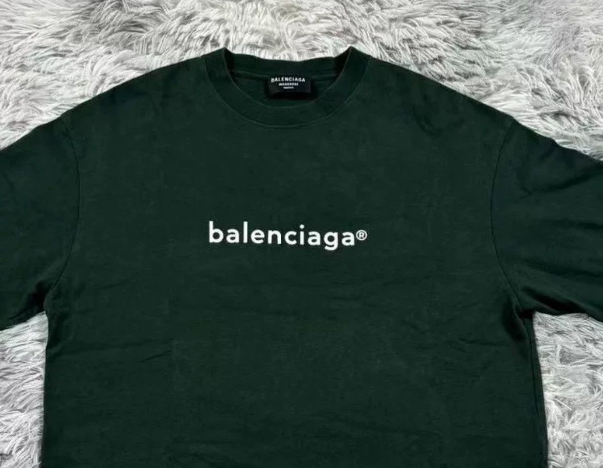 Balenciaga Balenciaga letter short sleeved shirt Size US S / EU 44-46 / 1 - 3 Thumbnail