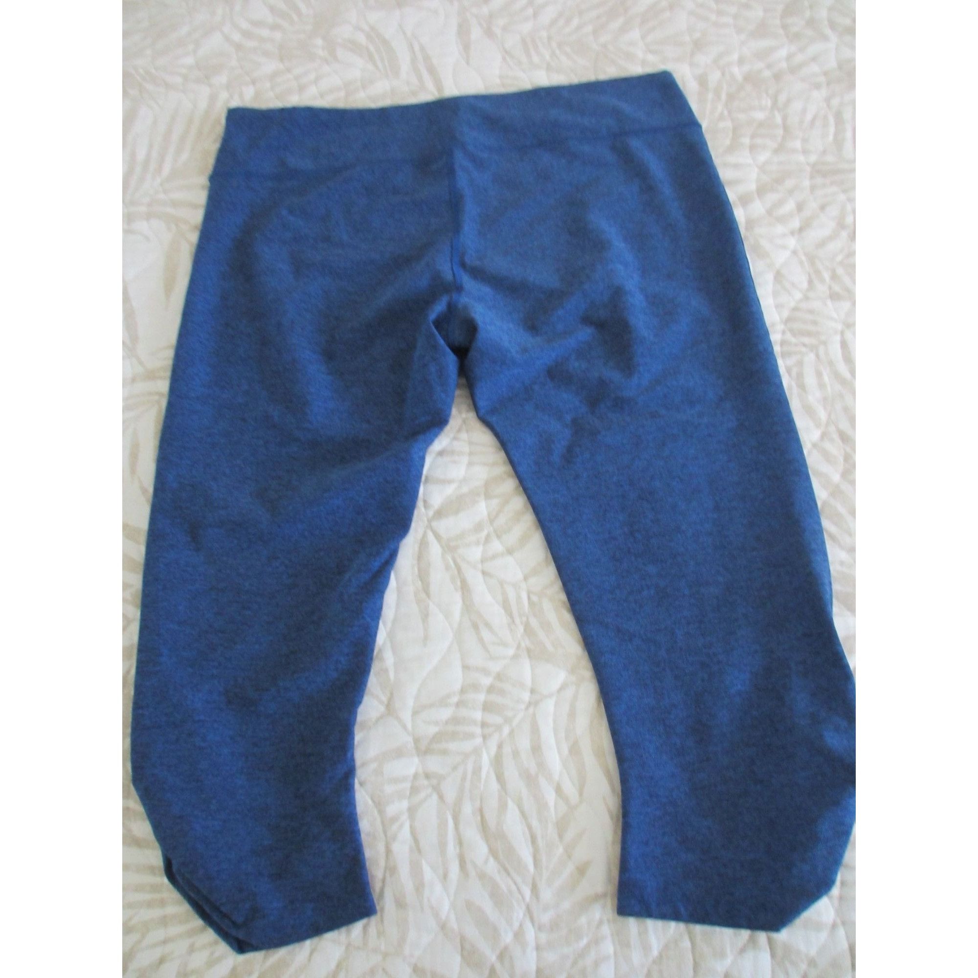 The North Face The North Face Womens Blue Capris XL Size 40" / US 18 - 2 Thumbnail