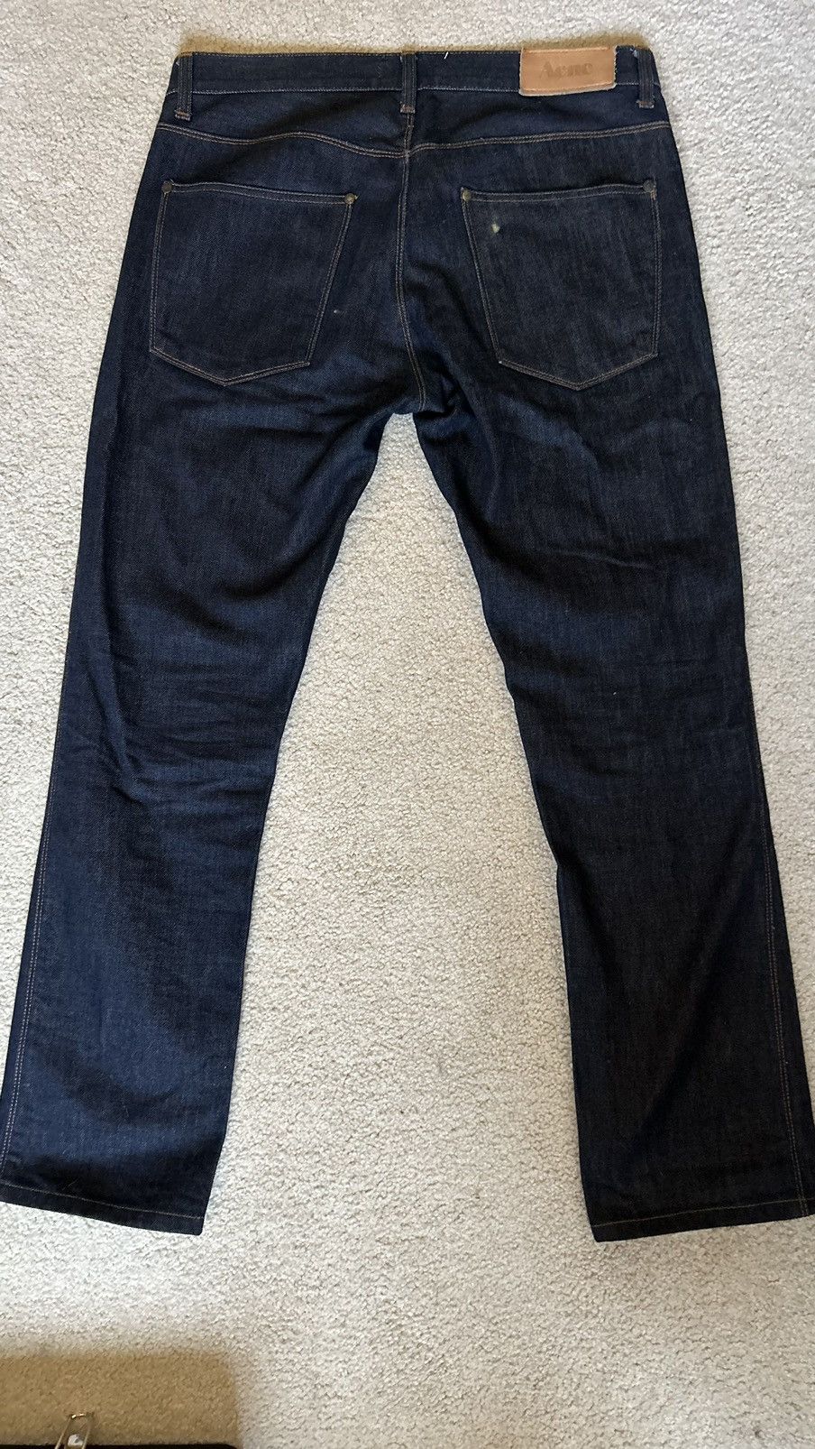 Acne Studios Acne Studios Max Raw Denim Size US 31 - 2 Thumbnail