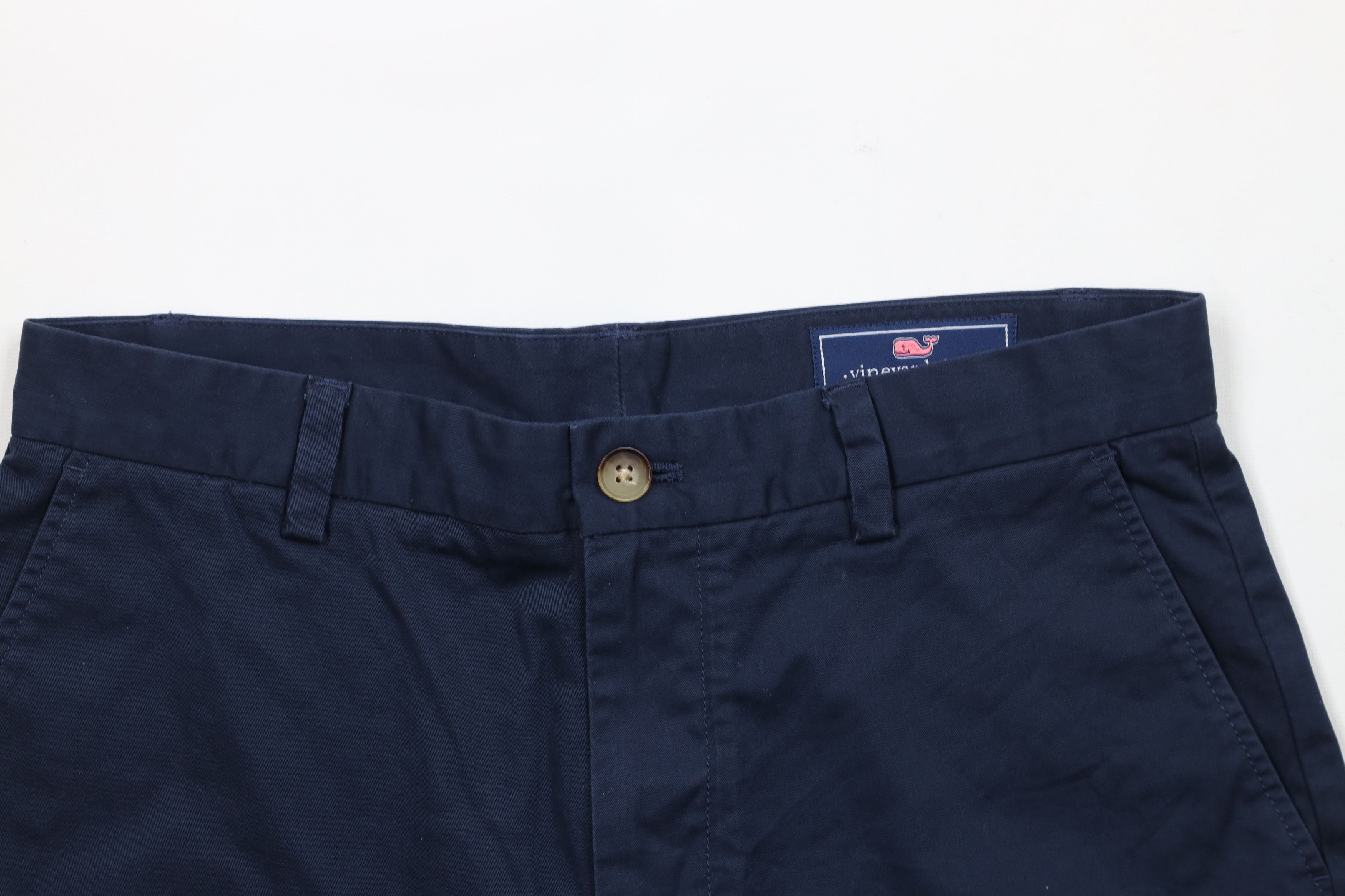 Vineyard Vines × Vintage Vineyard Vines Spell Above Knee Chino Breaker Shorts Blue Size US 30 / EU 46 - 2 Thumbnail