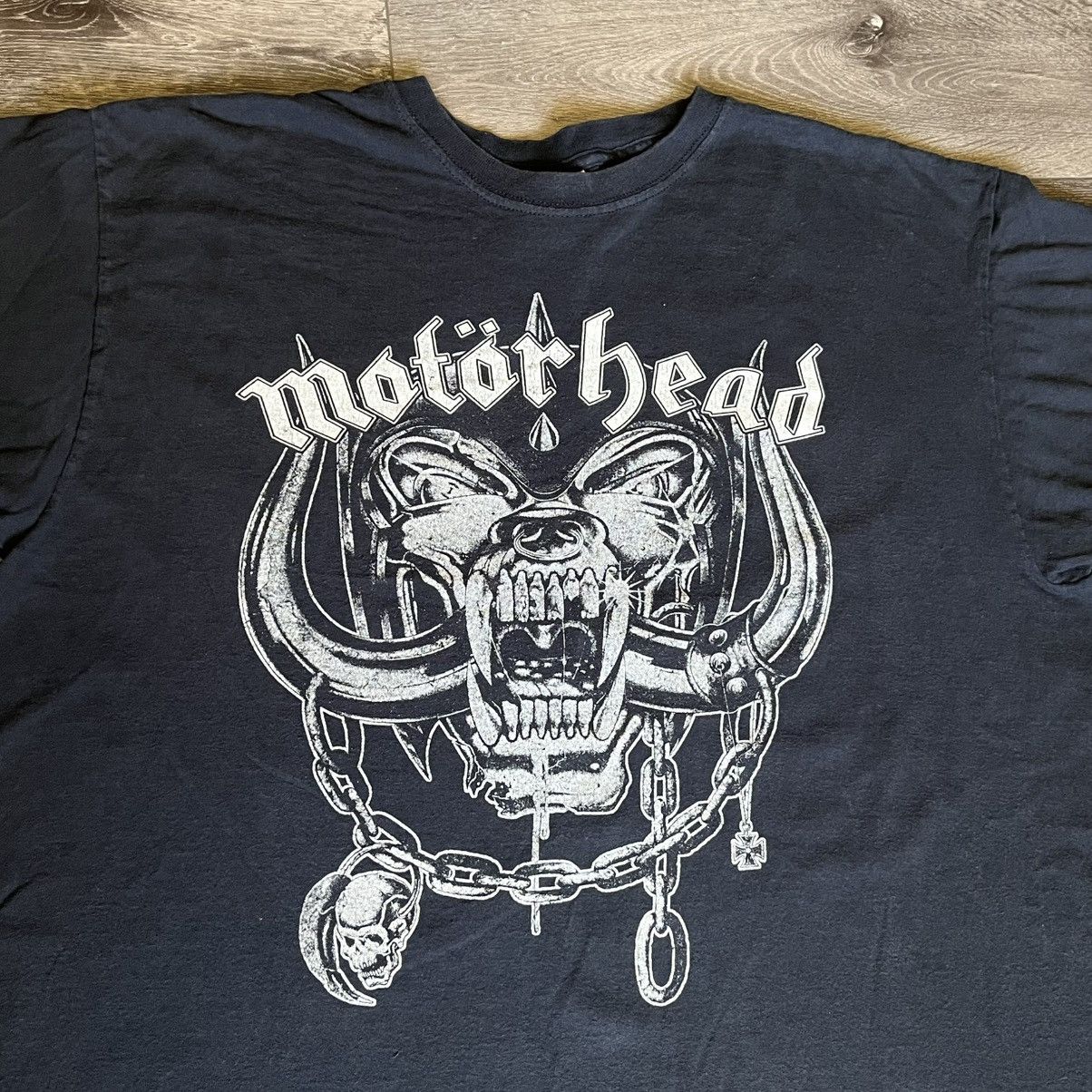 Band Tees Vintage Motörhead Boneshaker Snaggletooth Band Tour Tee Size US XL / EU 56 / 4 - 3 Thumbnail