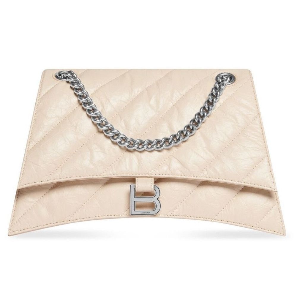 Balenciaga o1in1g0724 Size : OS / Crush Medium Chain Bag Quilted Size ONE SIZE - 2 Thumbnail