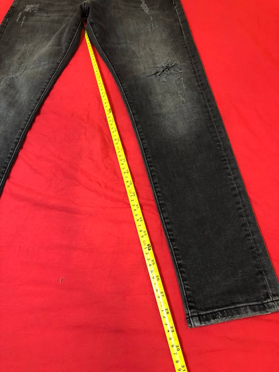Dolce & Gabbana DOLCE & GABBANA Denim Skinny Jeans Gray luxury Size US 30 / EU 46 - 15 Thumbnail