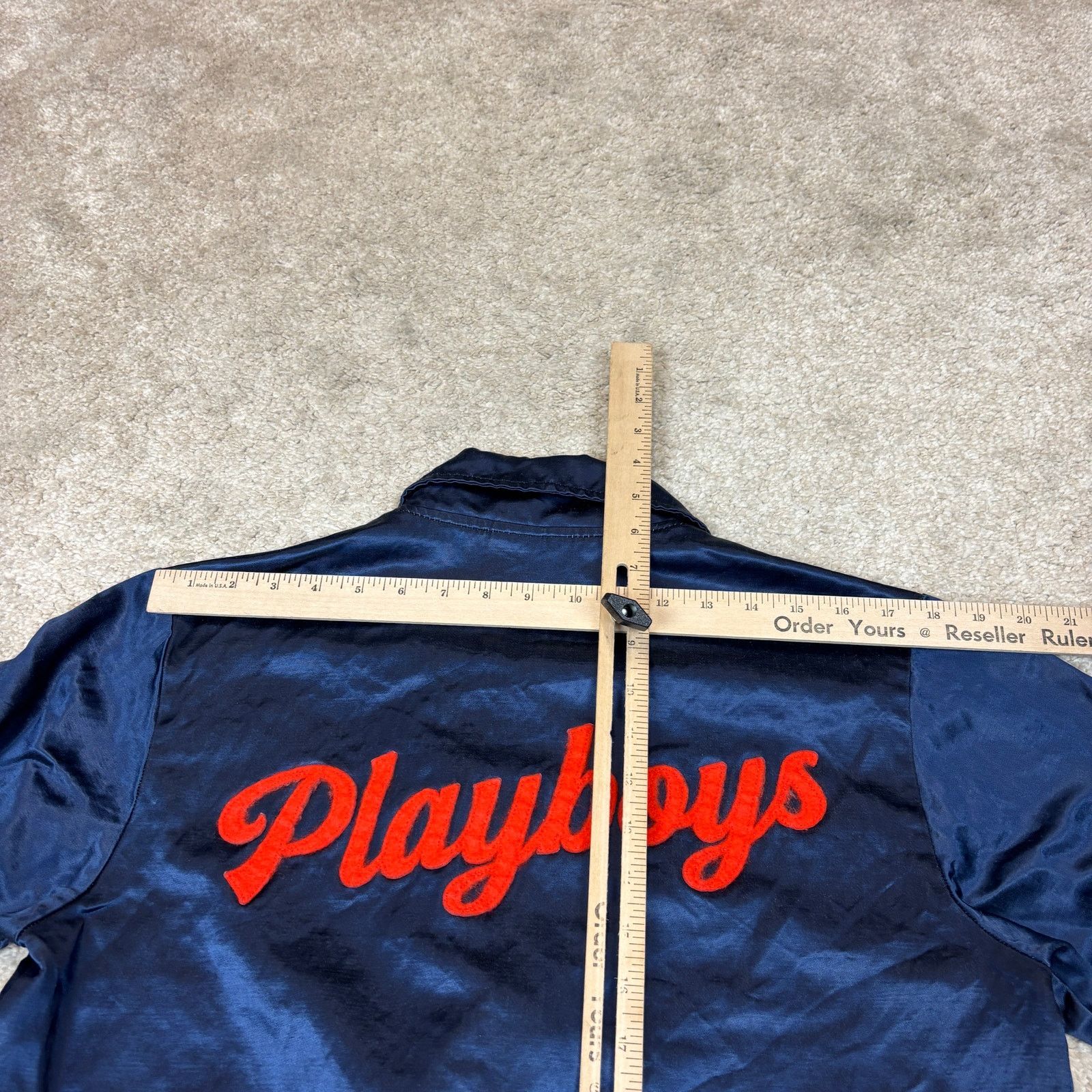 Ebbets Field Flannels Ebbets Field Flannels Texas Playboys Satin Windbreaker Size US M / EU 48-50 / 2 - 9 Thumbnail
