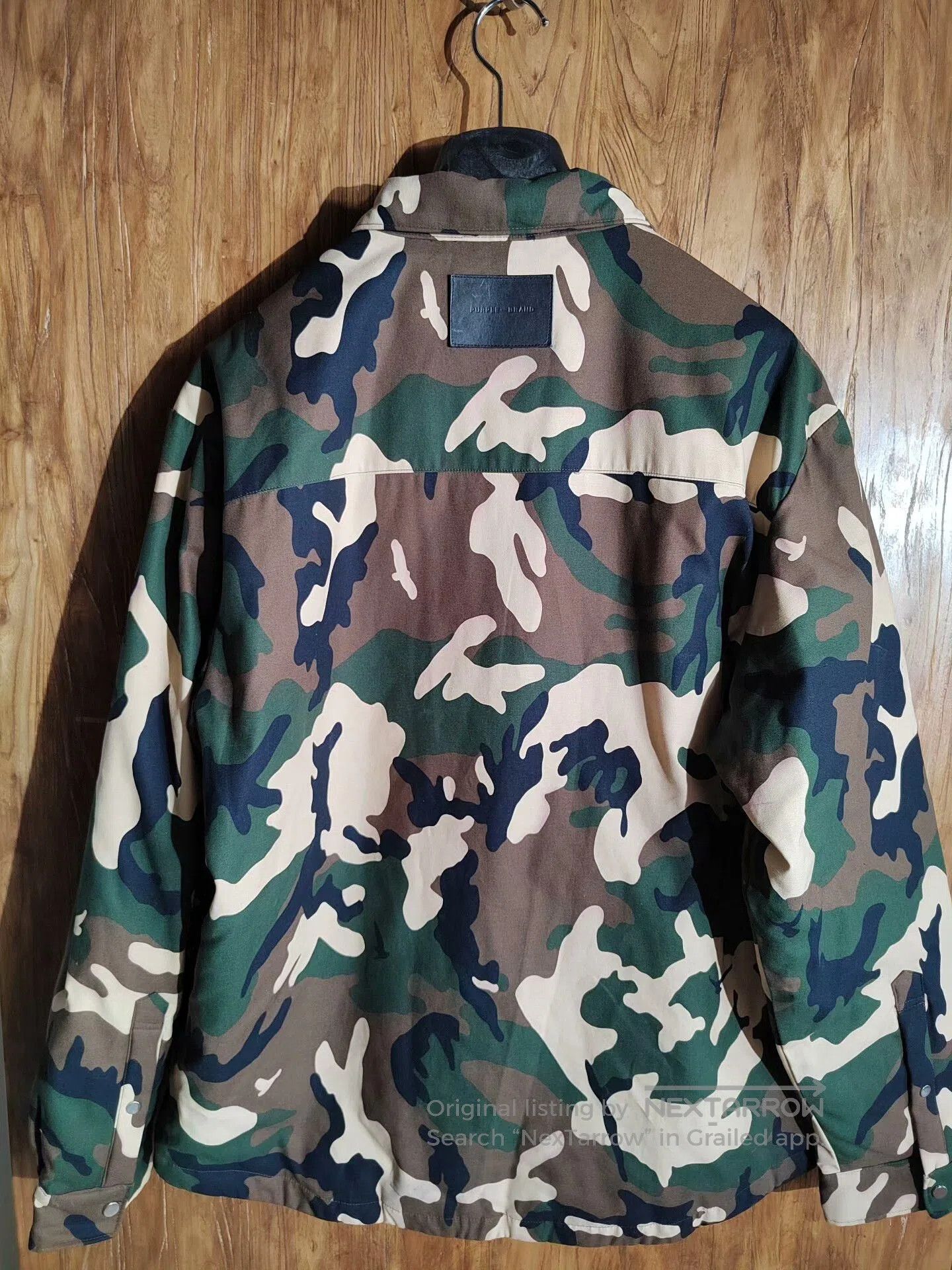 Purple Brand Purple Brand Camo Patchwork Down Jacket. Size US M / EU 48-50 / 2 - 4 Thumbnail