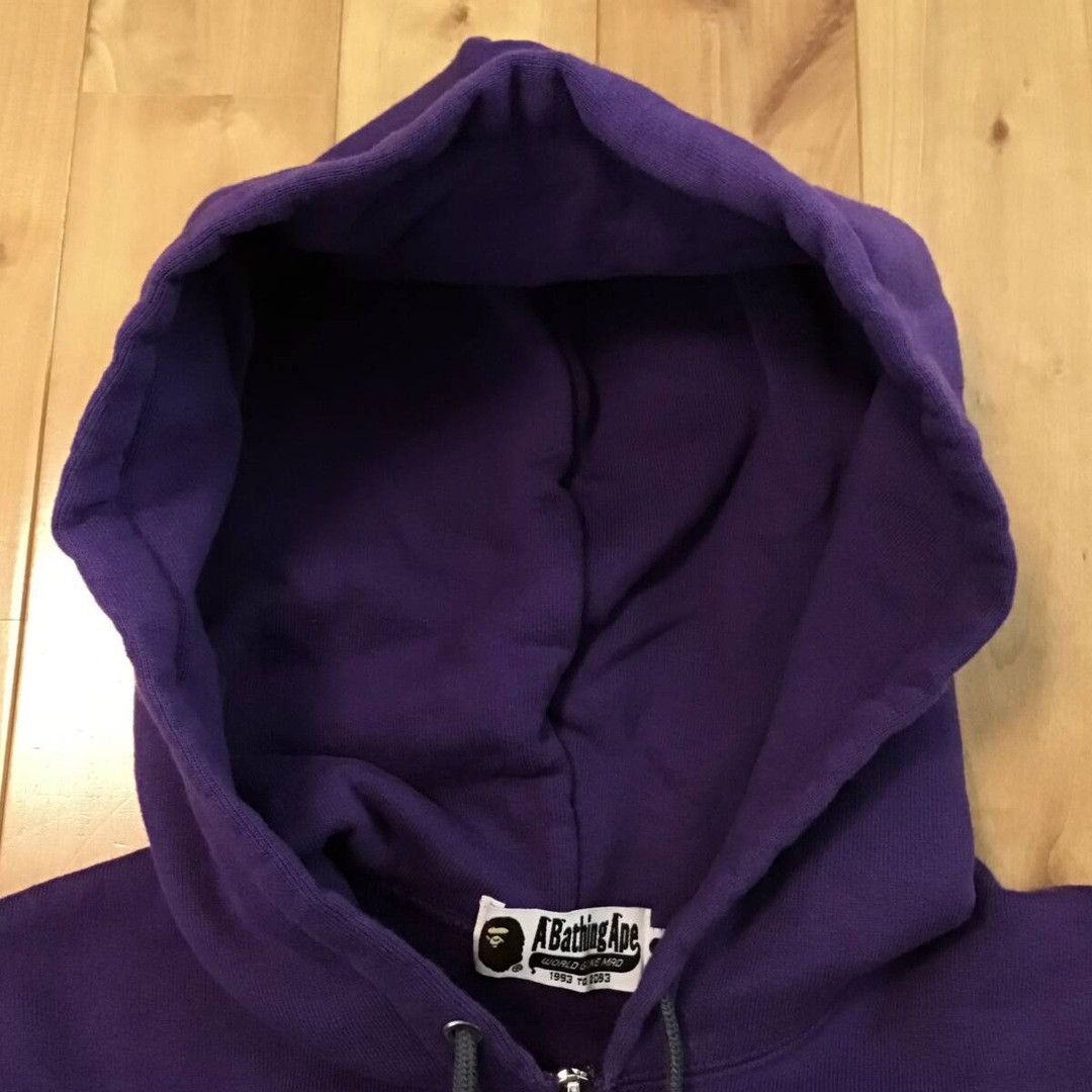 Bape BAPE College logo zip up hoodie a bathing ape NIGO Size US M / EU 48-50 / 2 - 4 Thumbnail