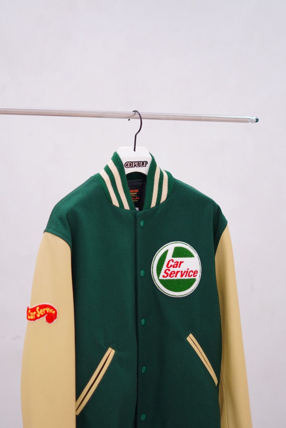 CARSERVICE × SKOOKUM AWARD JACKET 新品 SKOOKUM × CarService AWARD