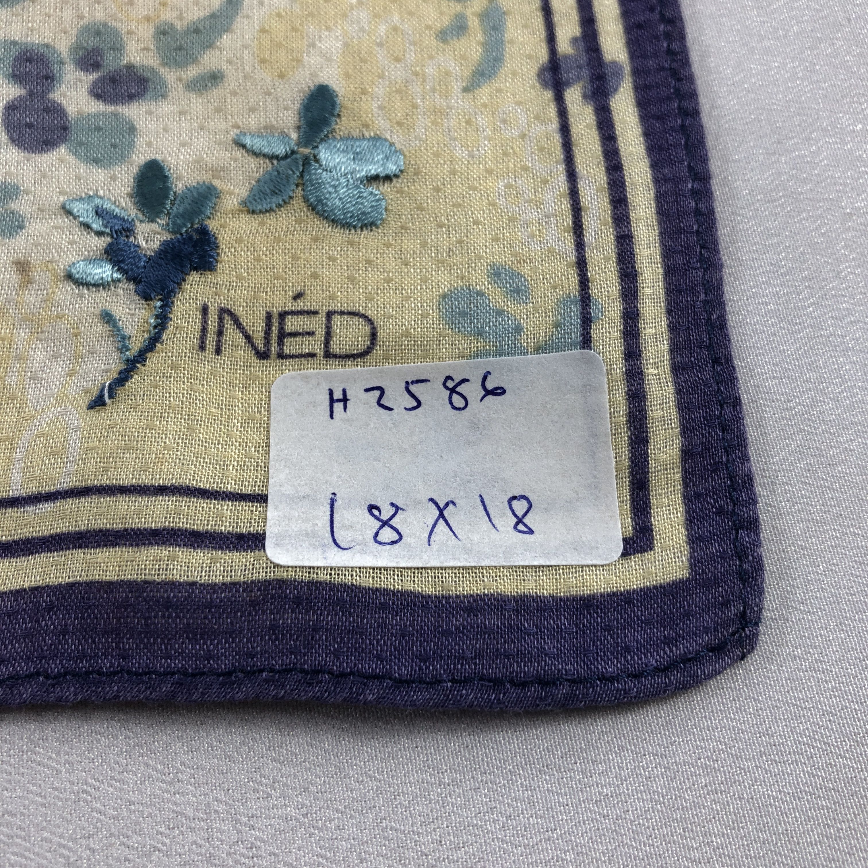 Vintage Ined Yohji Yamamoto Handkerchief Neckerchief Bandana H2586 Size ONE SIZE - 9 Thumbnail