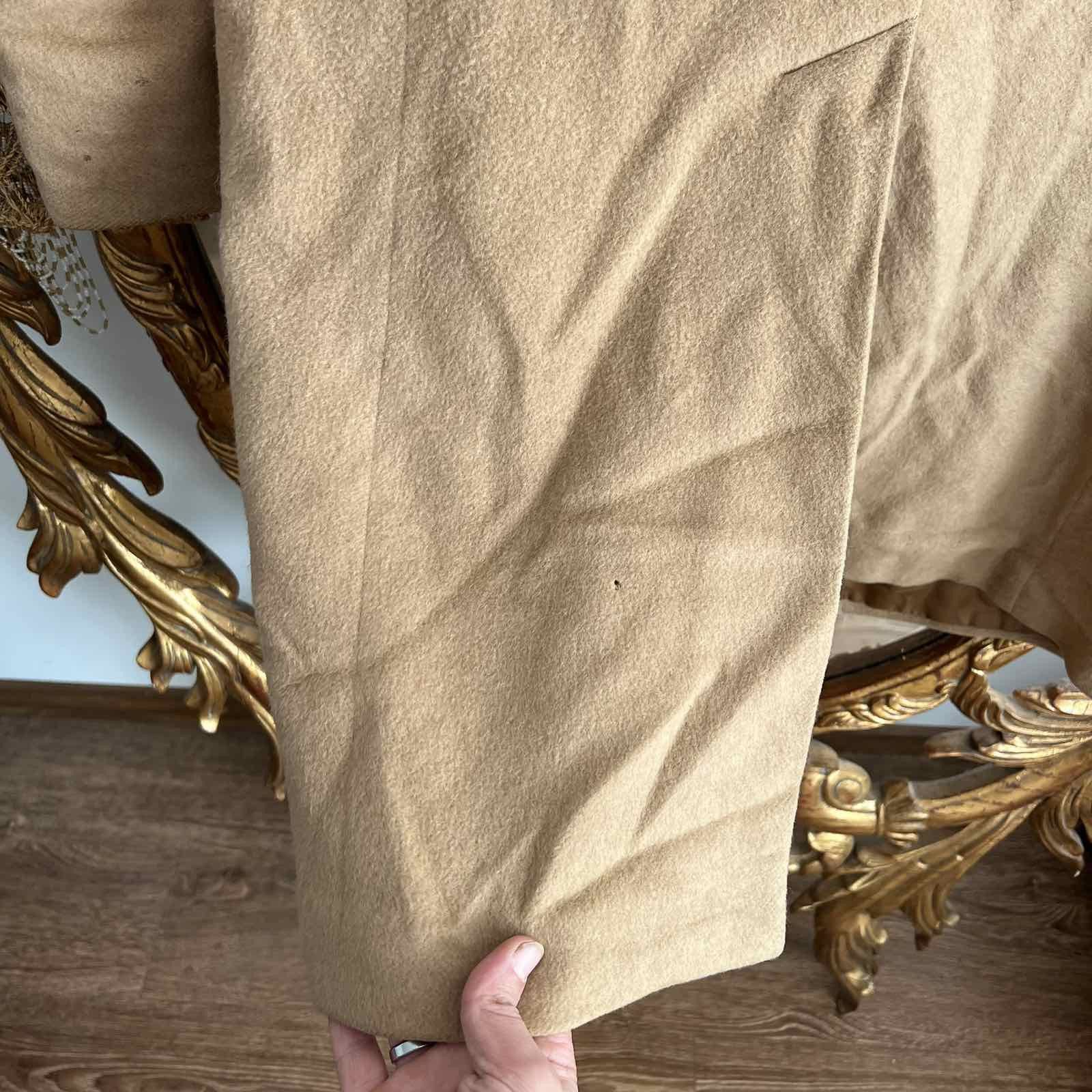 Burberry × Vintage VINTAGE LONG WOOL FLY COATS JACKET BURBERRYS HERRINGBONE Size US L / EU 52-54 / 3 - 8 Thumbnail