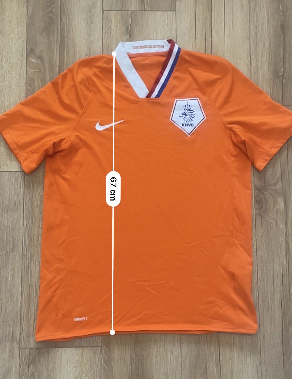 Vintage Nike Netherlands Vintage 2008/10 Soccer Jersey Size US M / EU 48-50 / 2 - 7 Thumbnail