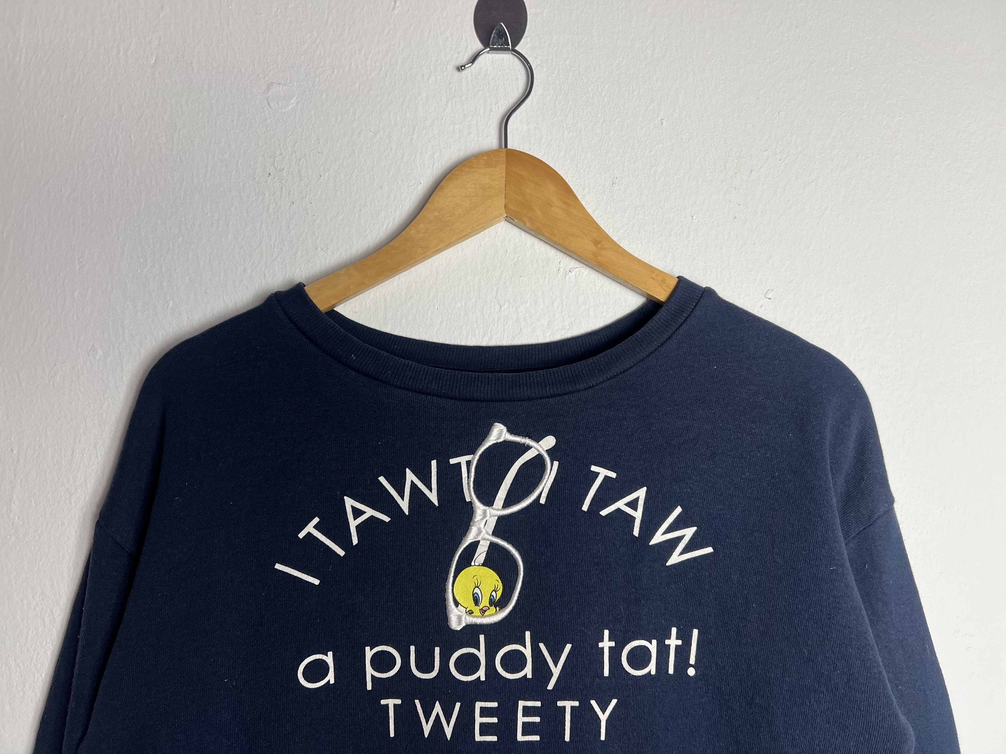 Cartoon Network Tweety Bird Looney Tunes Crewneck Sweatshirt Size US M / EU 48-50 / 2 - 3 Thumbnail