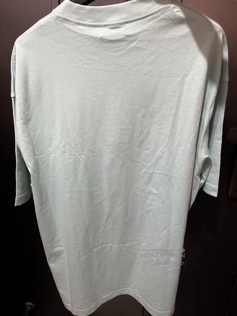 Balenciaga Balenciaga Solid Color Embroidered Logo Short Sleeve T-Shi Size US M / EU 48-50 / 2 - 2 Thumbnail