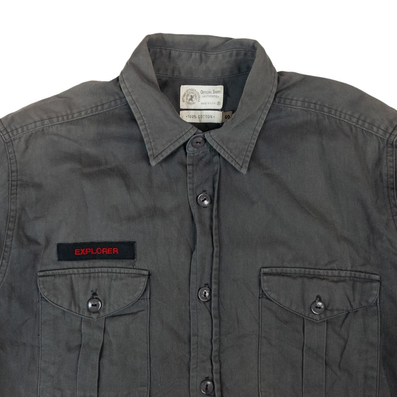 Stussy Vintage Stussy Button Up Long Sleeve Shirt Size L Size US L / EU 52-54 / 3 - 3 Thumbnail