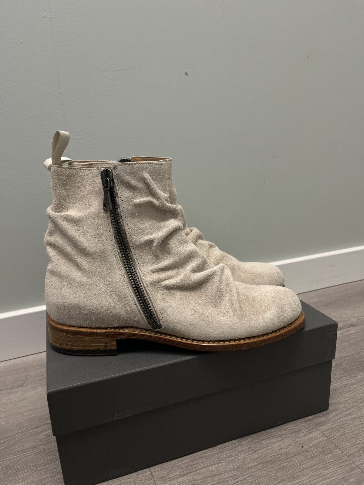 John Varvatos Moto zip boot size 11 Size US 11 / EU 44 - 6 Thumbnail
