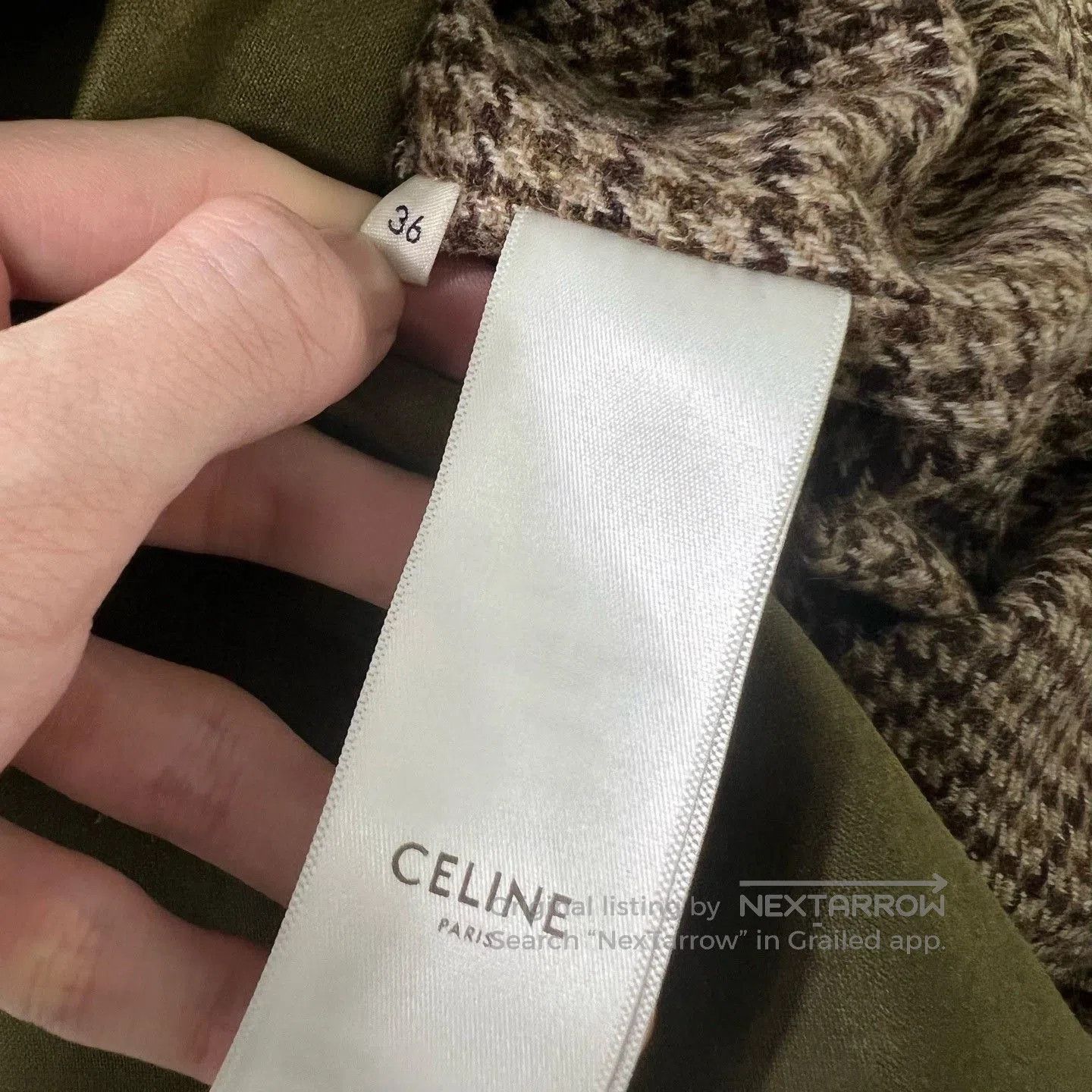 Celine Celine Corduroy Collar Hunting Jacket. Size XS / US 0-2 / IT 36-38 - 4 Thumbnail