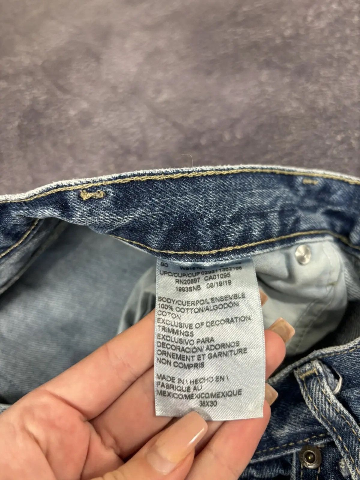 Dickies × Vintage Vintage Dickies Faded Blue American Hype Baggy Jeans Size US 36 / EU 52 - 13 Thumbnail