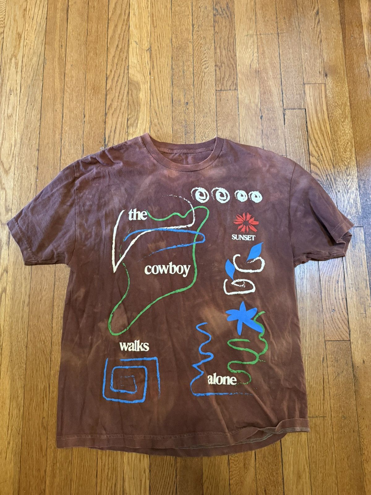 atthemoment Hand-dyed Brown At The Moment Cowboy Tee Size US L / EU 52-54 / 3 - 2 Thumbnail