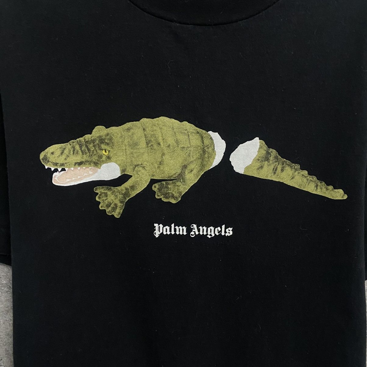 Palm Angels Palm Angels Crocodile T-Shirt Big Logo Size US S / EU 44-46 / 1 - 4 Thumbnail