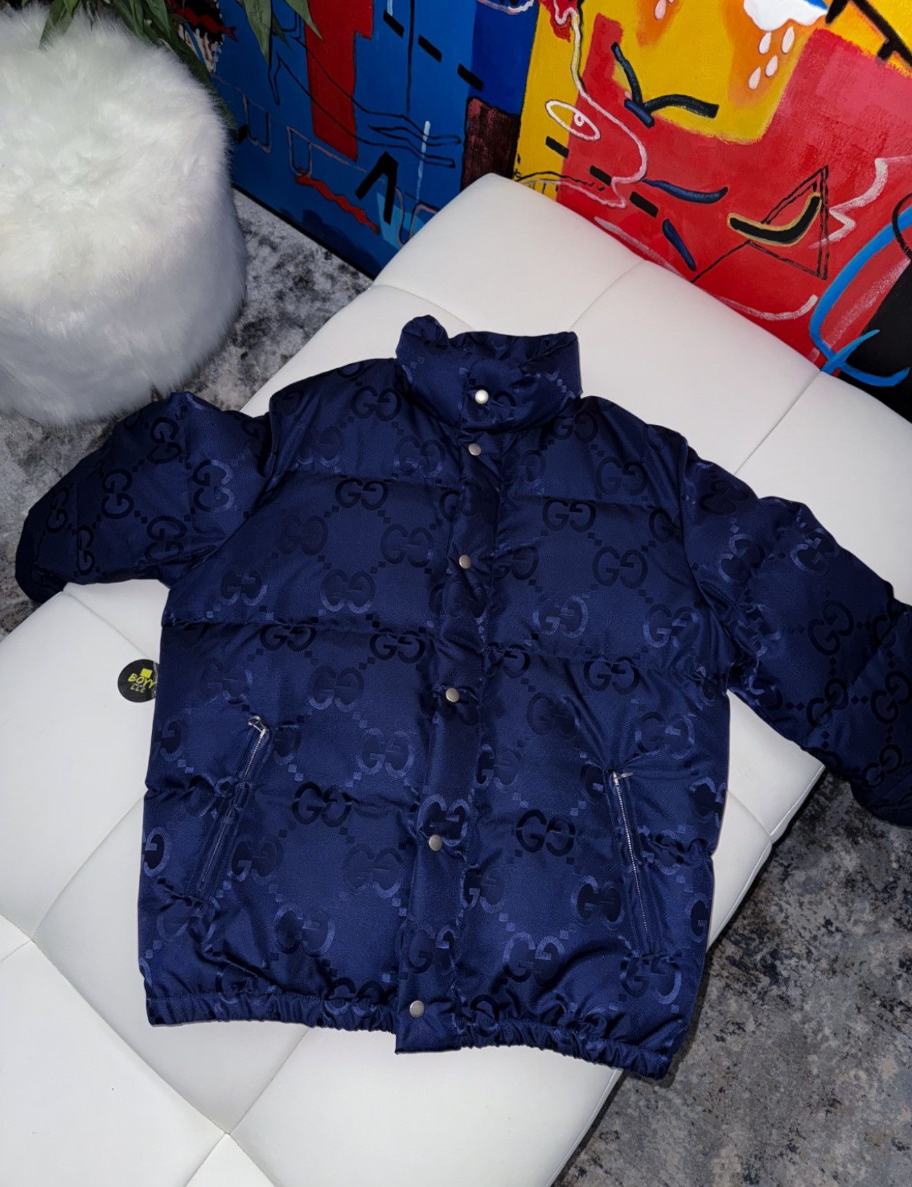 Gucci Gucci jumbo logo jacket 54 Size US L / EU 52-54 / 3 - 3 Thumbnail