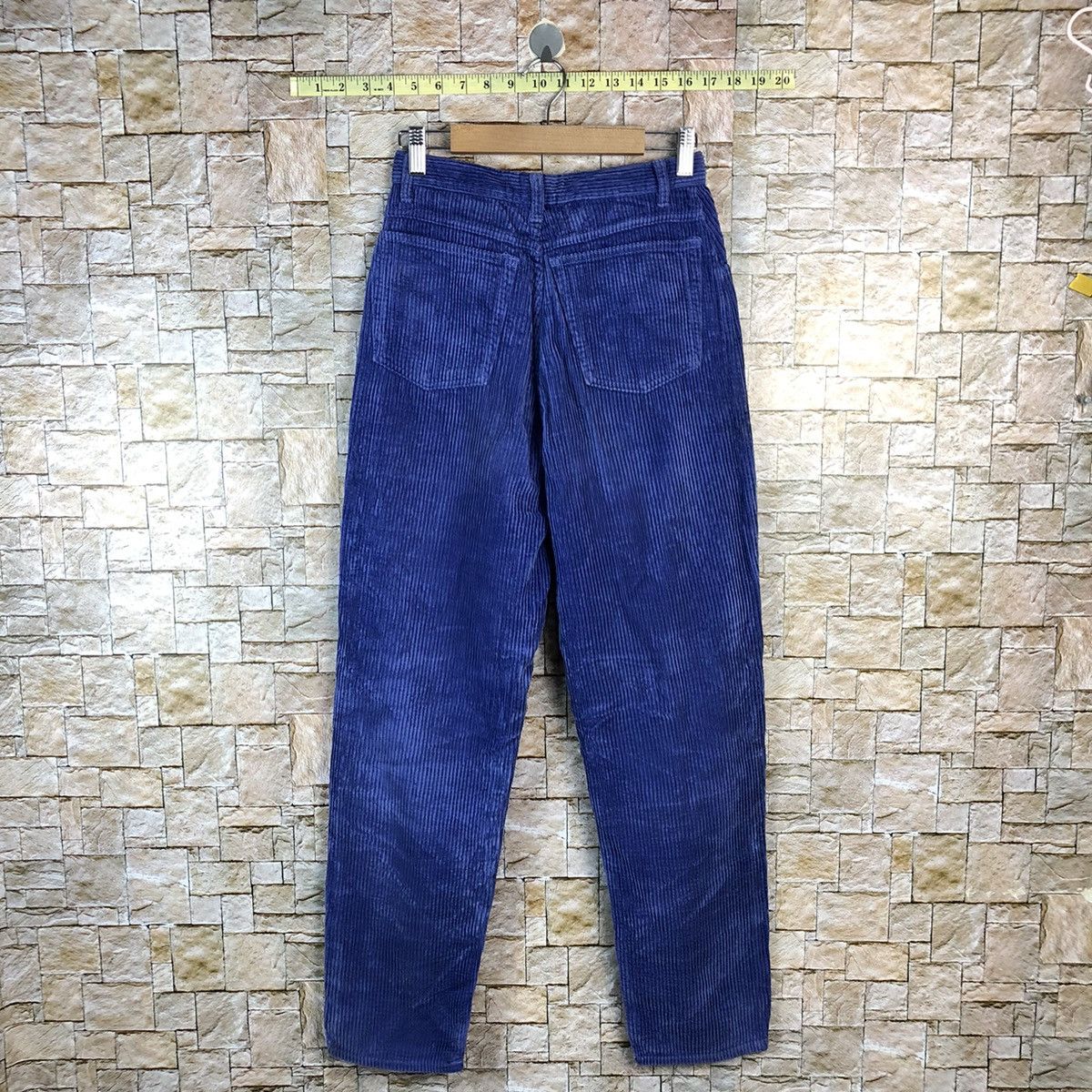 United Colors Of Benetton United Colors Of Benetton Blue Conduroy Pants #A1166 Size 24" / US 00 / IT 34 - 11 Thumbnail