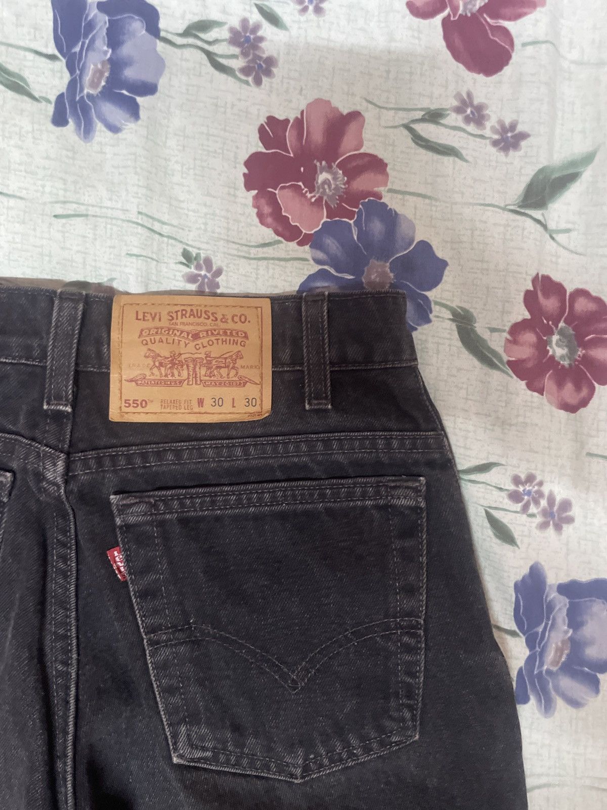 Levi's Levi’s 550™ Black – Made in USA Size US 30 / EU 46 - 3 Thumbnail