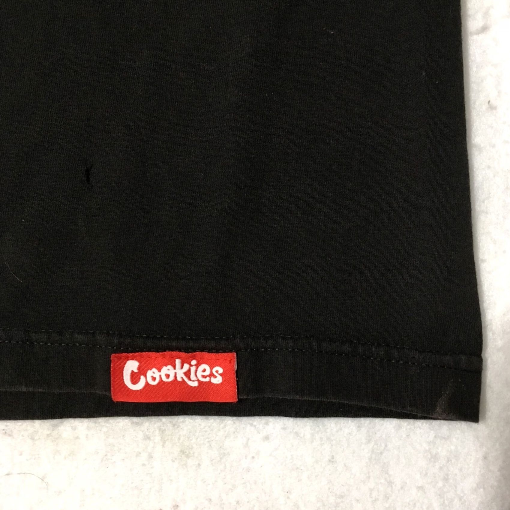 Vintage Cookies T-Shirt Black Mens 2XL Drip Logo Short Sleeve Graphic Print Shirt Size US XXL / EU 58 / 5 - 2 Thumbnail