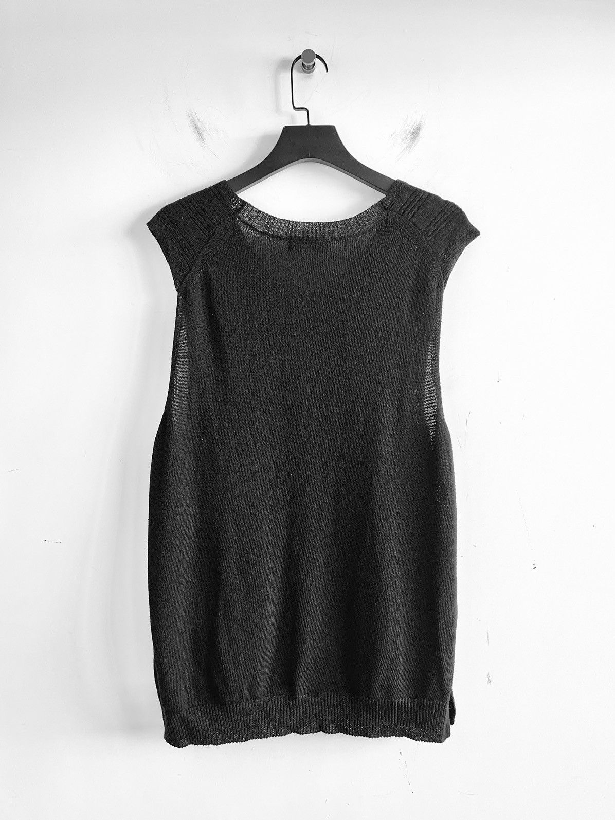 Yohji Yamamoto Yohji Yamamoto Pour Homme Linen/Silk Patch Pocket Vest Size US L / EU 52-54 / 3 - 2 Thumbnail