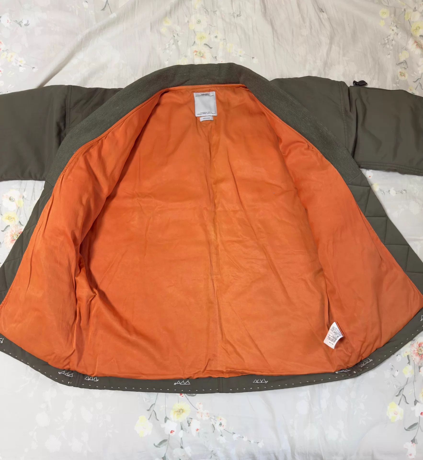 Visvim visvim 17aw mud-dyed waterproof kimono down jacket green Size US XL / EU 56 / 4 - 3 Thumbnail