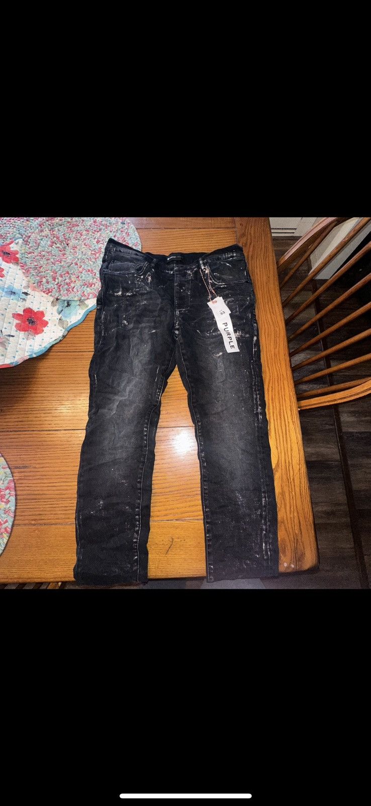 Purple Brand Purple Jeans P001 Size US 33 - 1 Thumbnail