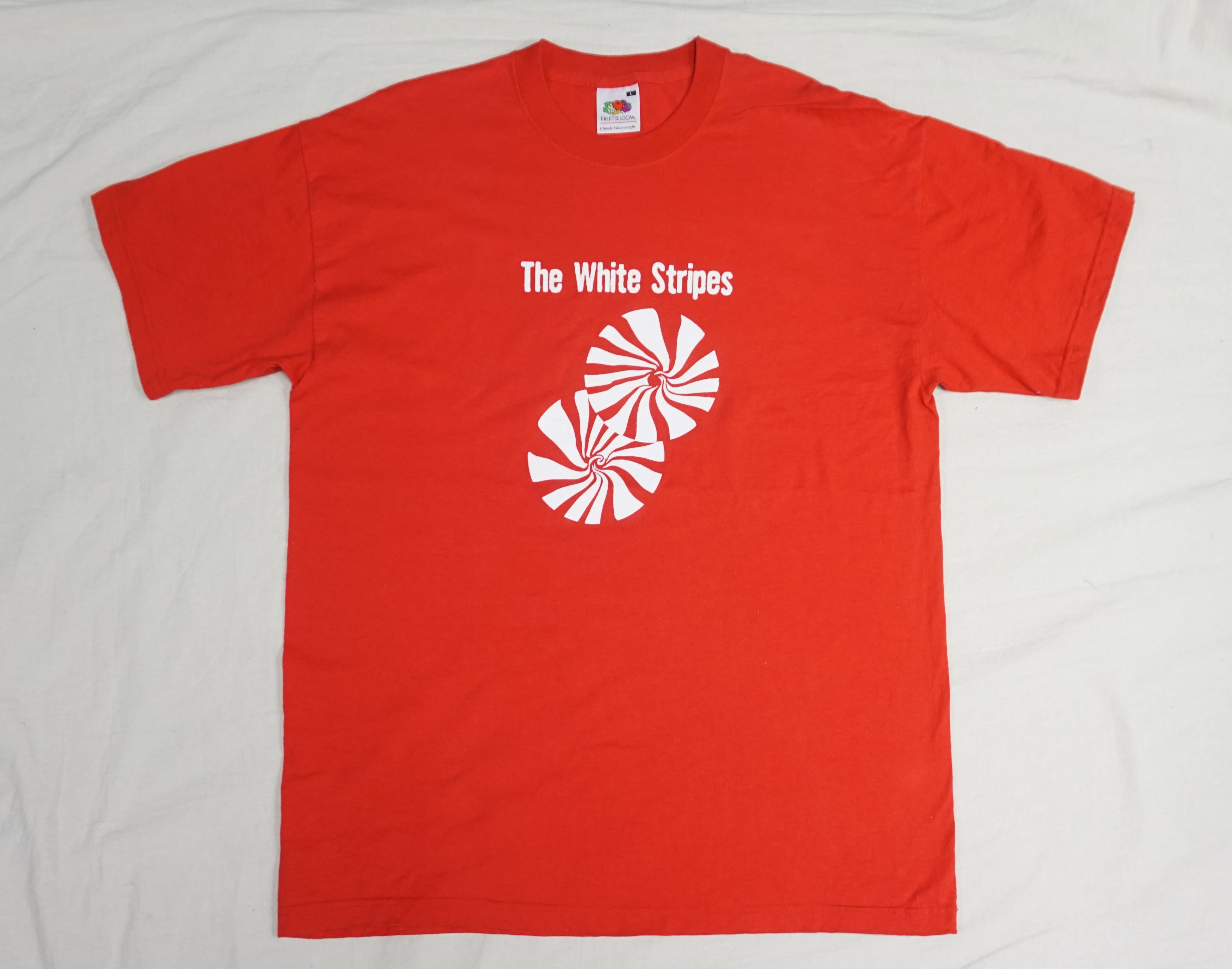 Band Tees × Vintage 00's The White Stripes T-Shirt, Jack White Size US L / EU 52-54 / 3 - 1 Thumbnail