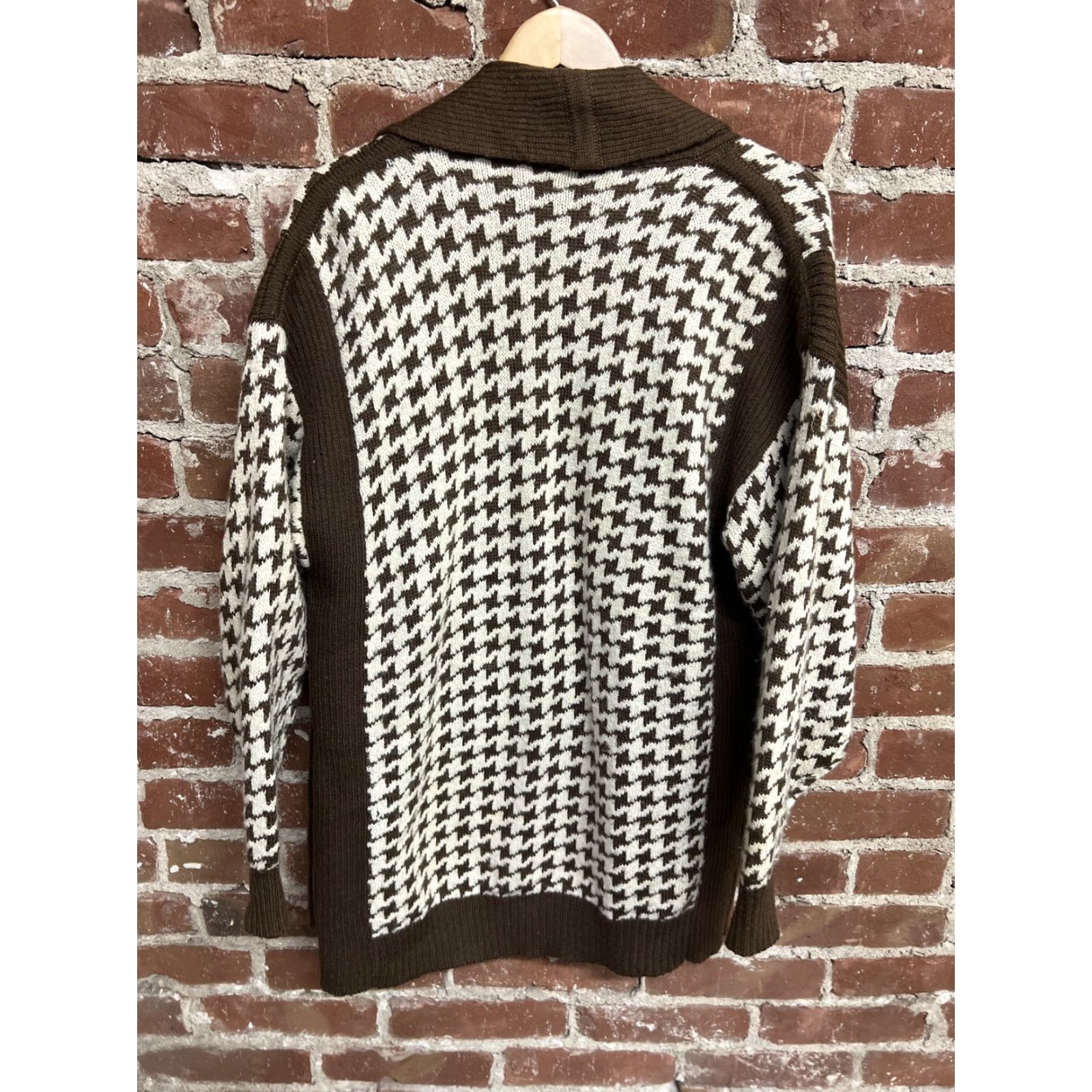 Vintage VINTAGE Magnolia Wool Angora Silk Blend Brown Cardigan Small Size S / US 4 / IT 40 - 3 Thumbnail