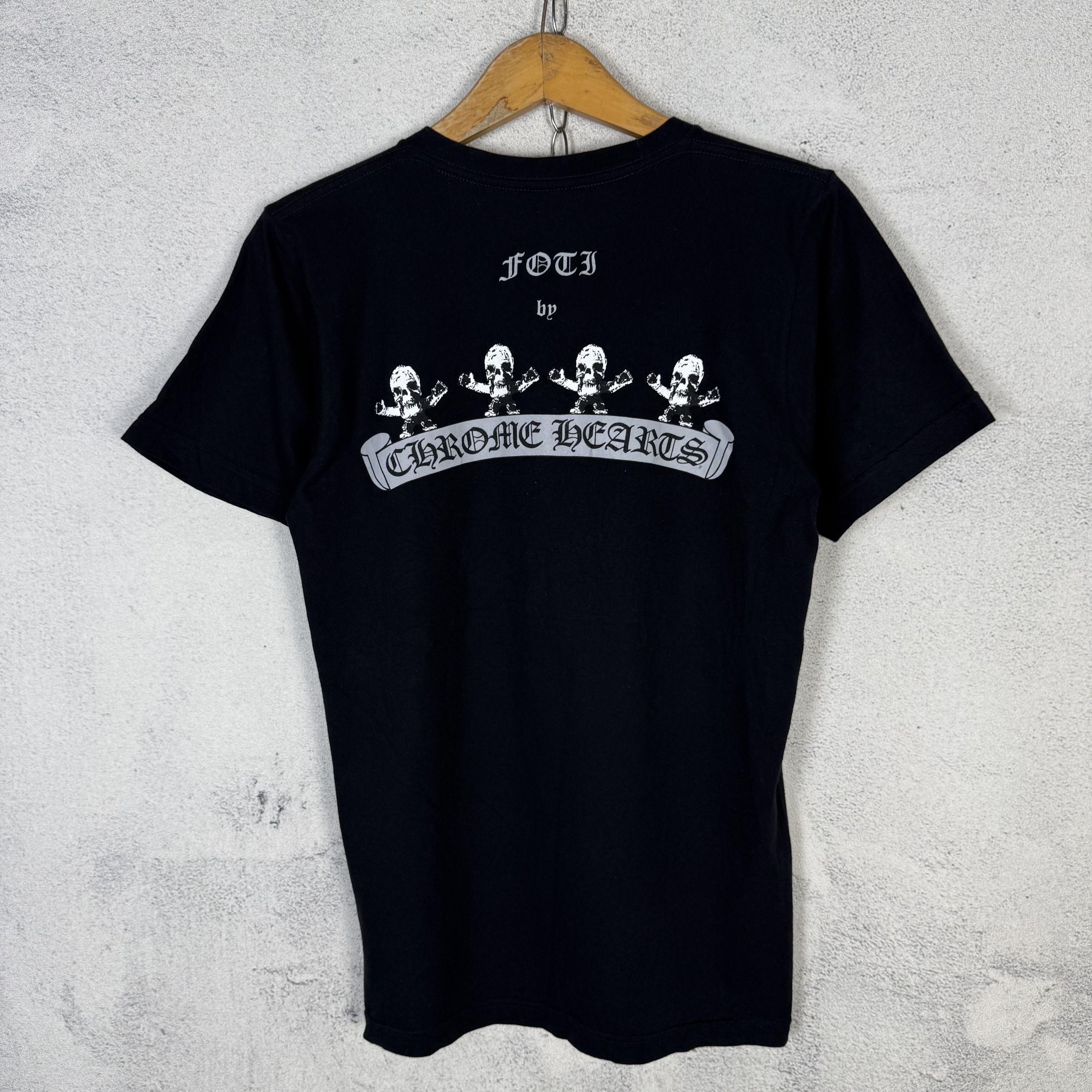 Chrome Hearts Chrome Hearts FOTI Tshirt Size US S / EU 44-46 / 1 - 1 Thumbnail