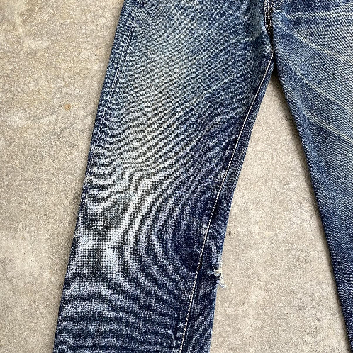 Pherrow's Vintage Pherrow’s Stormy Blue Faded Blue Selvedge Jeans Size US 29 - 7 Thumbnail