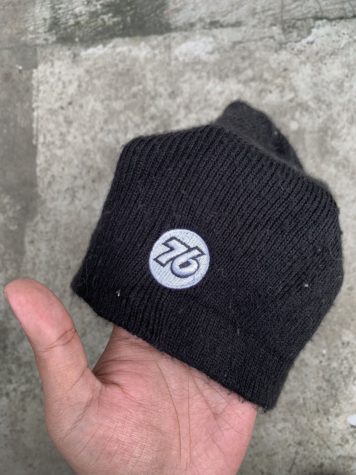 Japanese Brand Vintage 76 Lubricants Beanie Size ONE SIZE - 2 Thumbnail