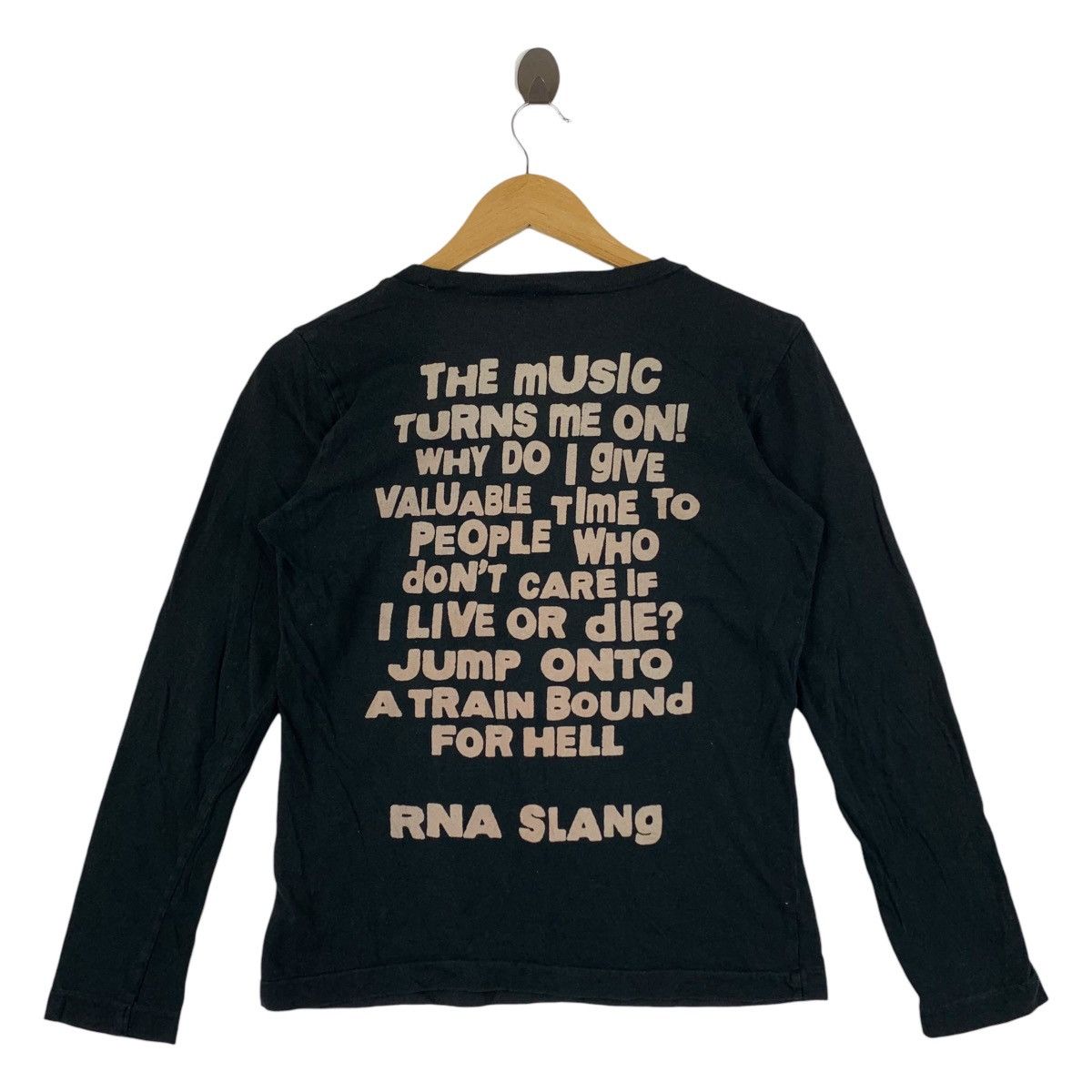 If Six Was Nine × Japanese Brand RNA SLANG rabbit printed long sleeve tee Size M / US 6-8 / IT 42-44 - 4 Thumbnail