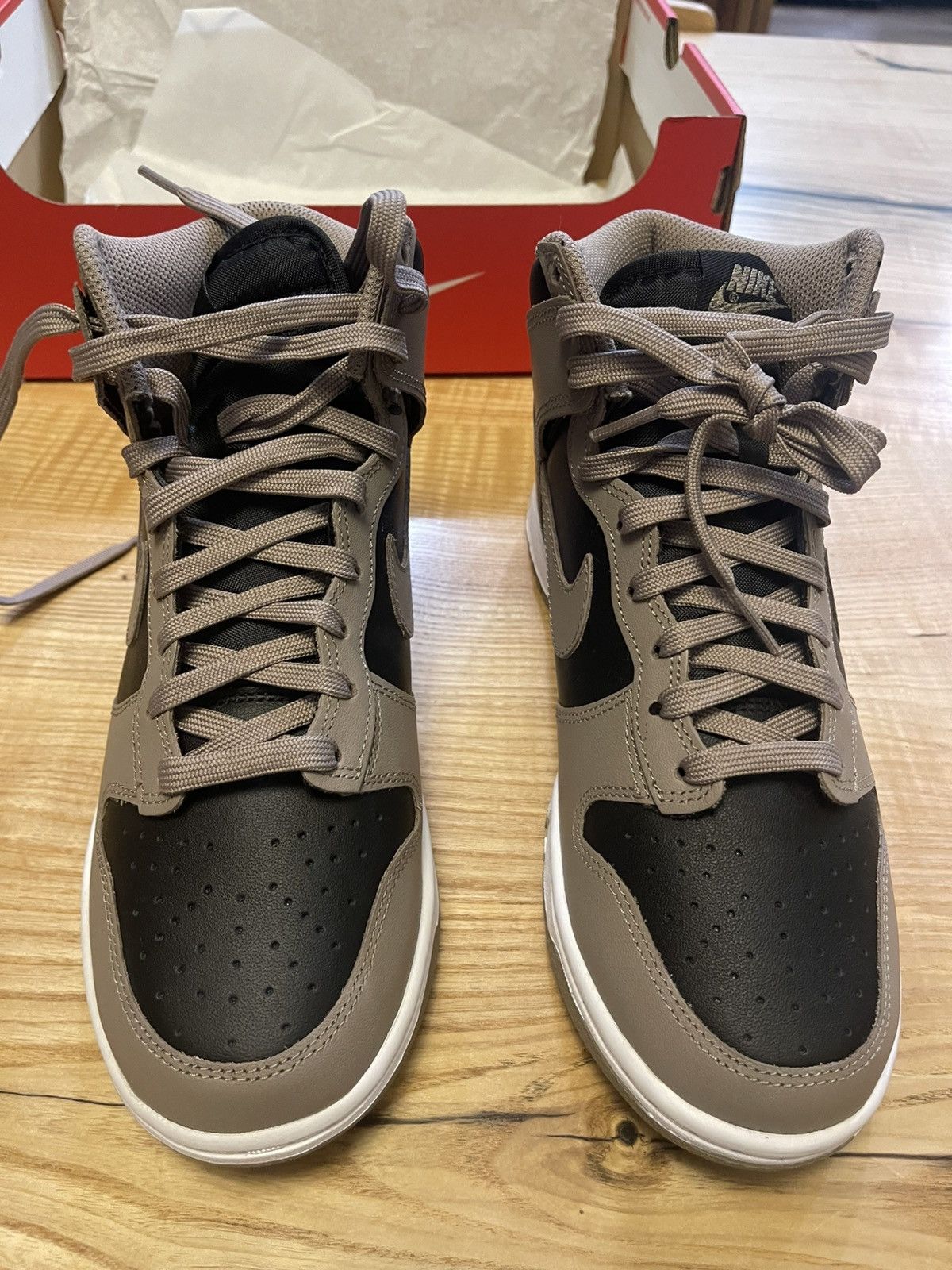 Nike W Nike Dunk High Black Moon Fossil Size US 8.5 / IT 38.5 - 3 Thumbnail