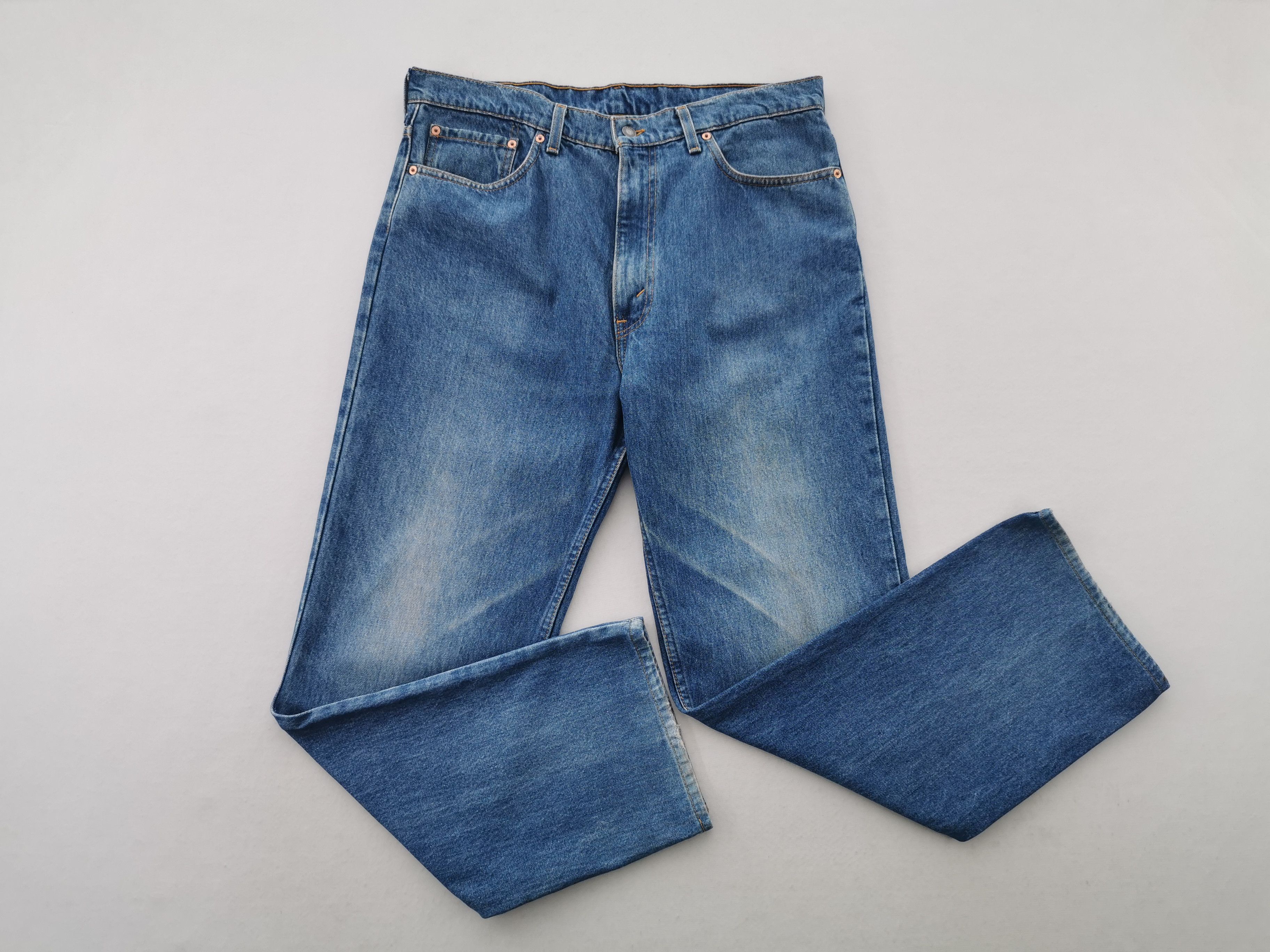 Levi's Vintage 90's Levis Lot 515 Denim Jeans Made In USA Size US 36 / EU 52 - 4 Thumbnail