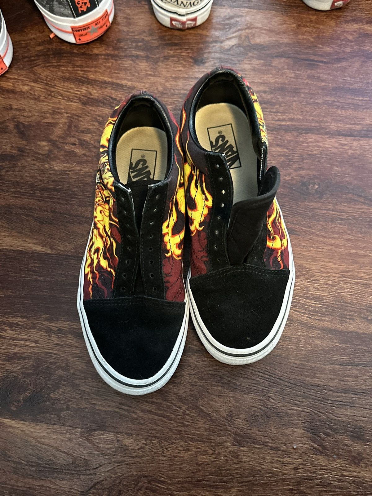 Vans Flaming Vans Size US 7 / IT 37 - 1 Thumbnail