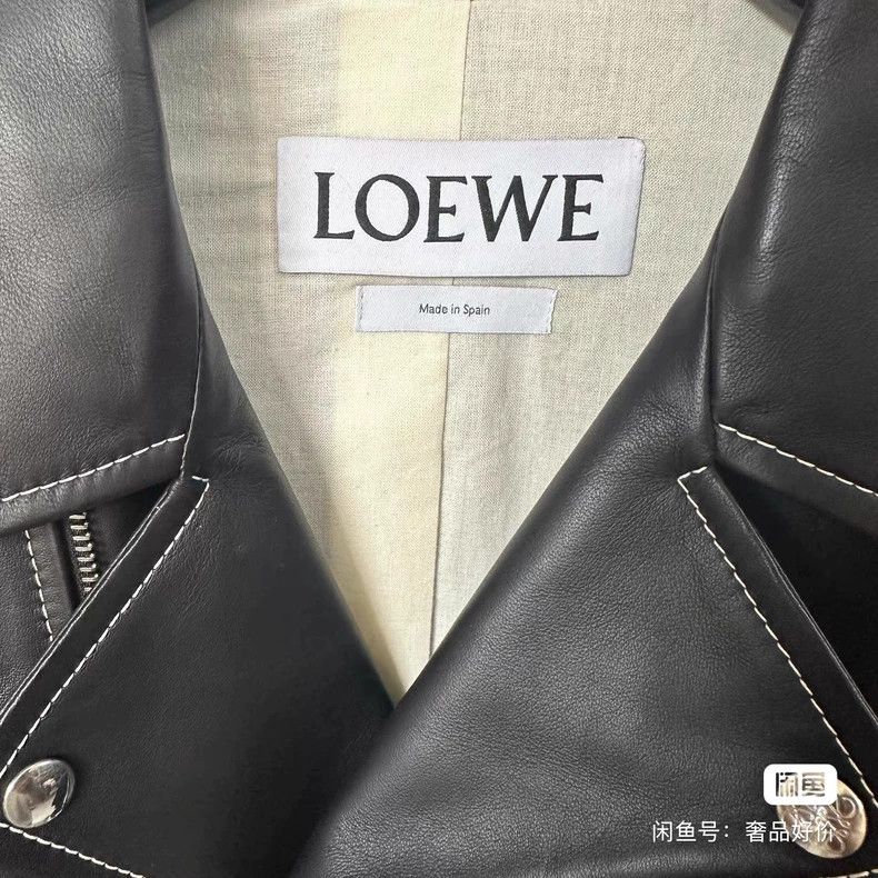 Loewe LOEWE A leather jacket Size XXS / US 00 / IT 34 - 6 Thumbnail