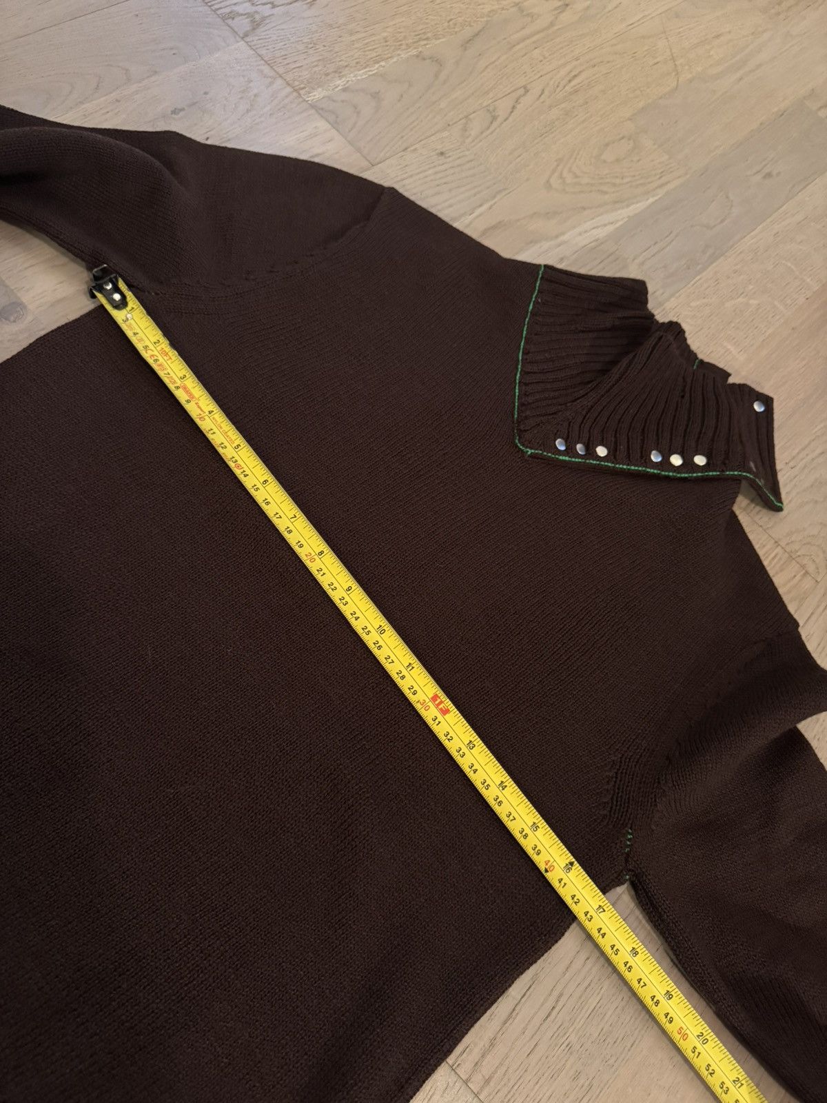 Bottega Veneta BOTTEGA VENETA jumper STUDY REAL TAPE MEASUREMENTS IN PHOTOS Size US XS / EU 42 / 0 - 5 Thumbnail