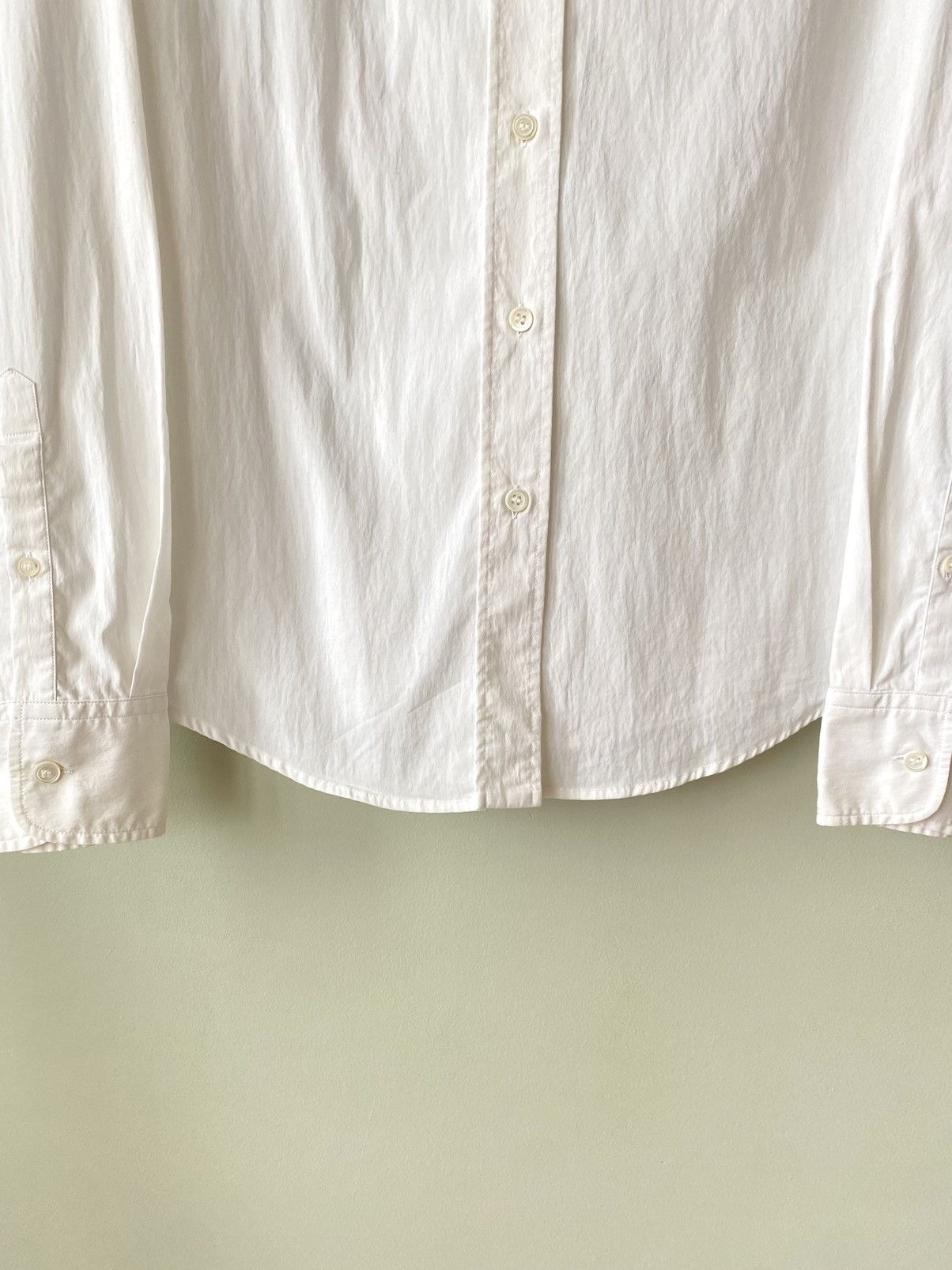 Prada Prada White oxford LS W’s Shirt Size M / US 6-8 / IT 42-44 - 3 Thumbnail
