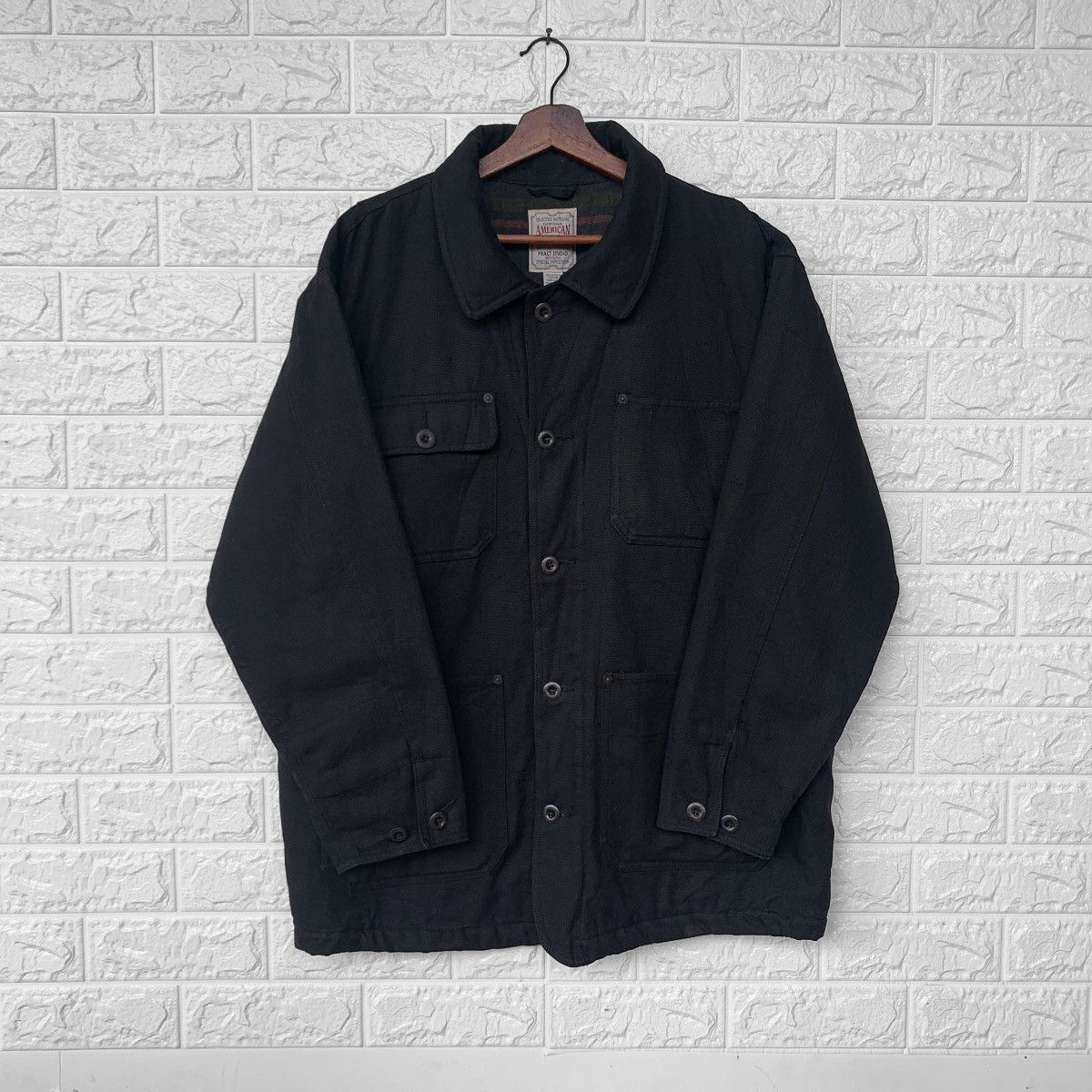 Vintage Pract Studio Blanket Workwear Chore Jacket Size US L / EU 52-54 / 3 - 3 Thumbnail
