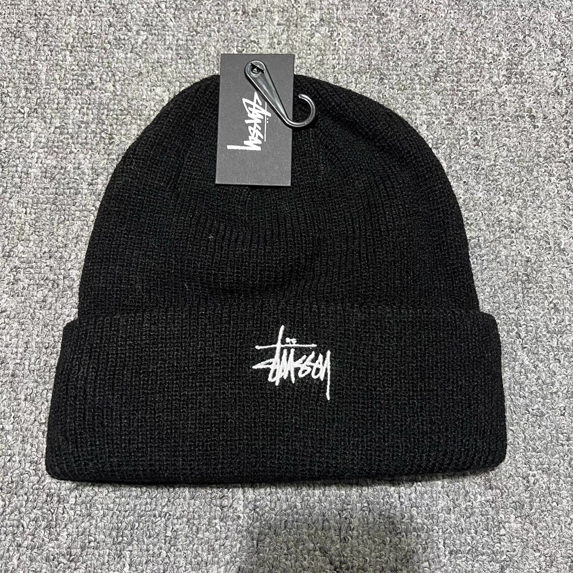 Stussy Stussy Classic Solid Color Embroidered Logo Knit Beanie Q7 Size ONE SIZE - 9 Thumbnail