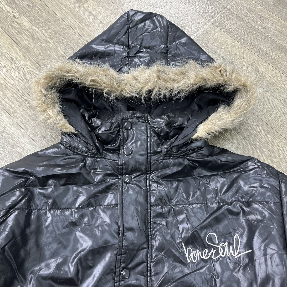 Japanese Brand 2000s B One Soul IfSixWasNine Kmrii Goa Lgb Fur Down Jacket Size US XL / EU 56 / 4 - 3 Thumbnail