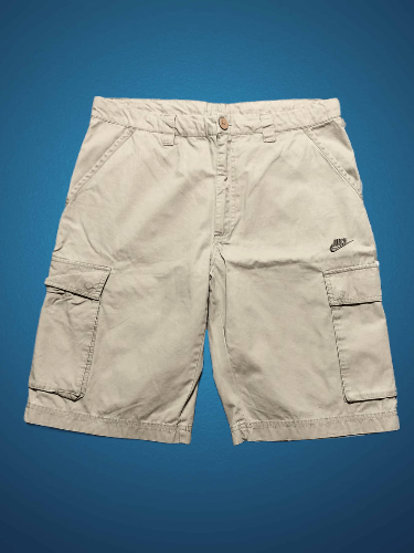 Nike Nike Vintage Beige Cargo Men's Shorts Size L Size US 34 / EU 50 - 1 Thumbnail