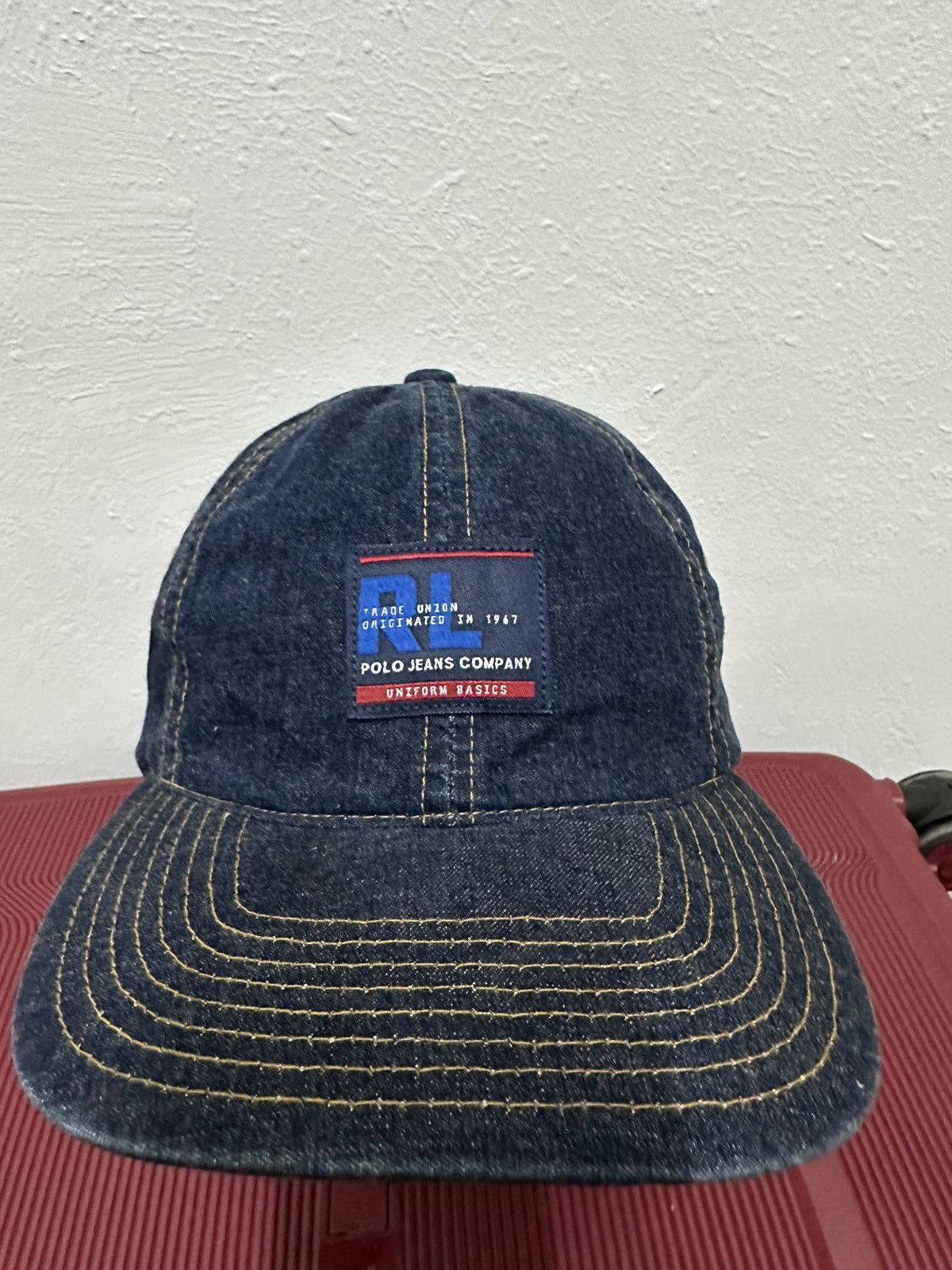 Polo Ralph Lauren Polo Ralph Lauren Denim Cap Size ONE SIZE - 1 Thumbnail