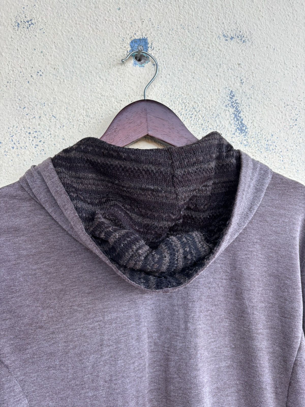 Katharine Hamnett London Zip Up Rayon Hoodie